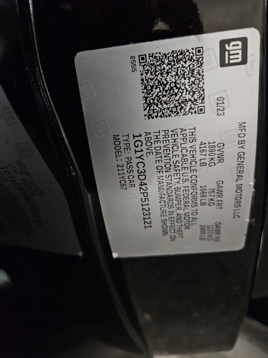 2023 Chevrolet Corvette Stingray 3LT