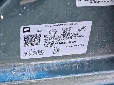 2025 Chevrolet Silverado 3500 HD LT