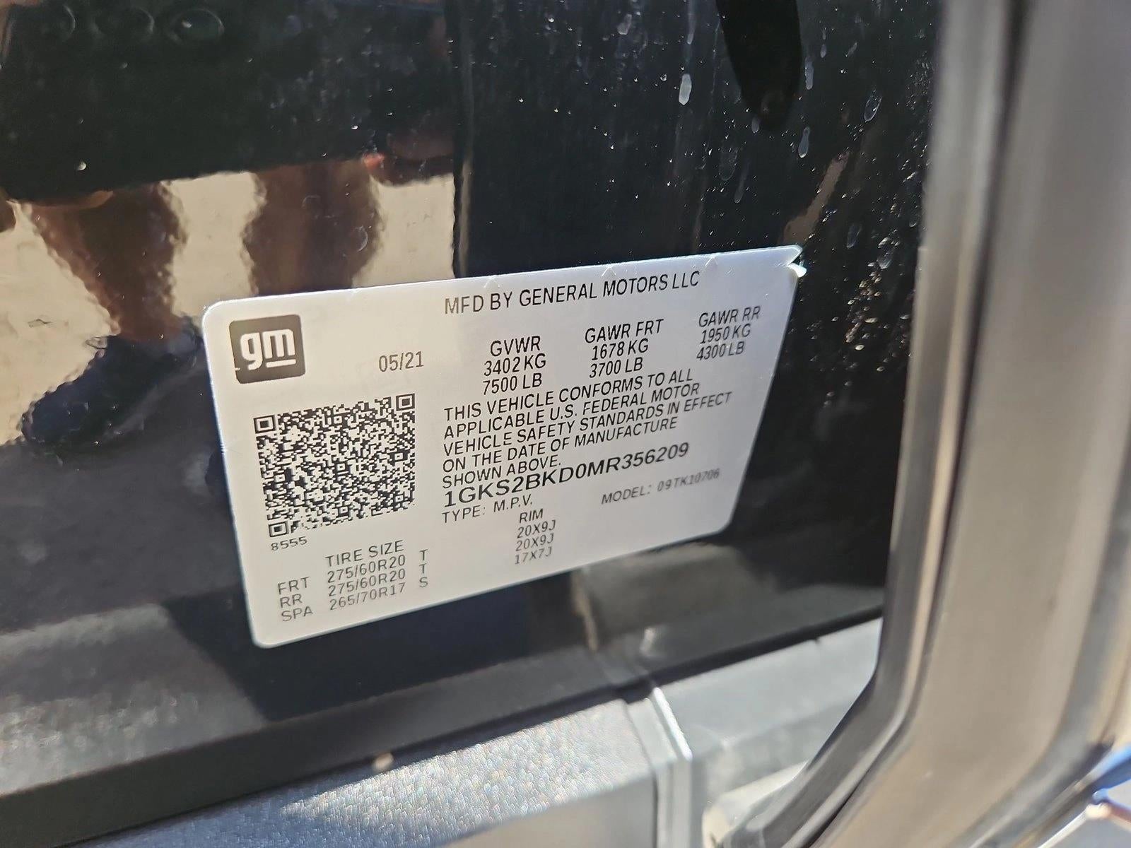 2021 GMC Yukon SLT