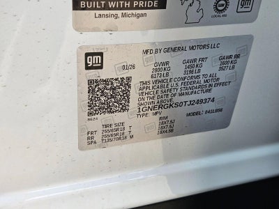 2026 Chevrolet Traverse LT