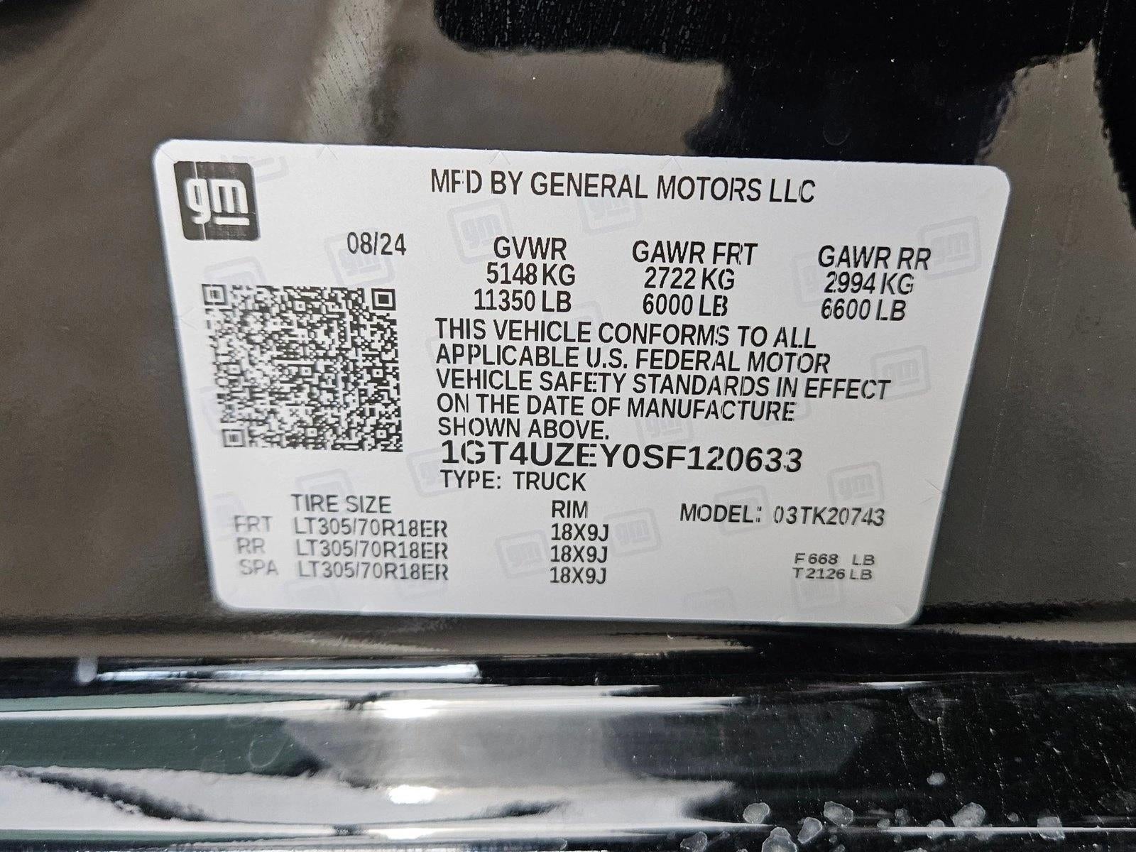 2025 GMC Sierra 2500 HD AT4X