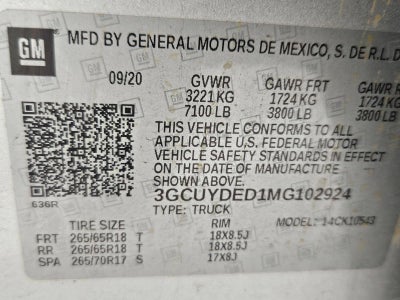 2021 Chevrolet Silverado 1500 LT