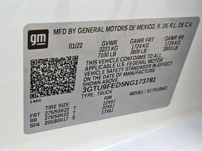 2022 GMC Sierra 1500 Limited Denali