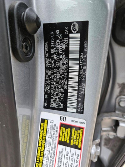 2022 Lexus ES ES 350 F SPORT