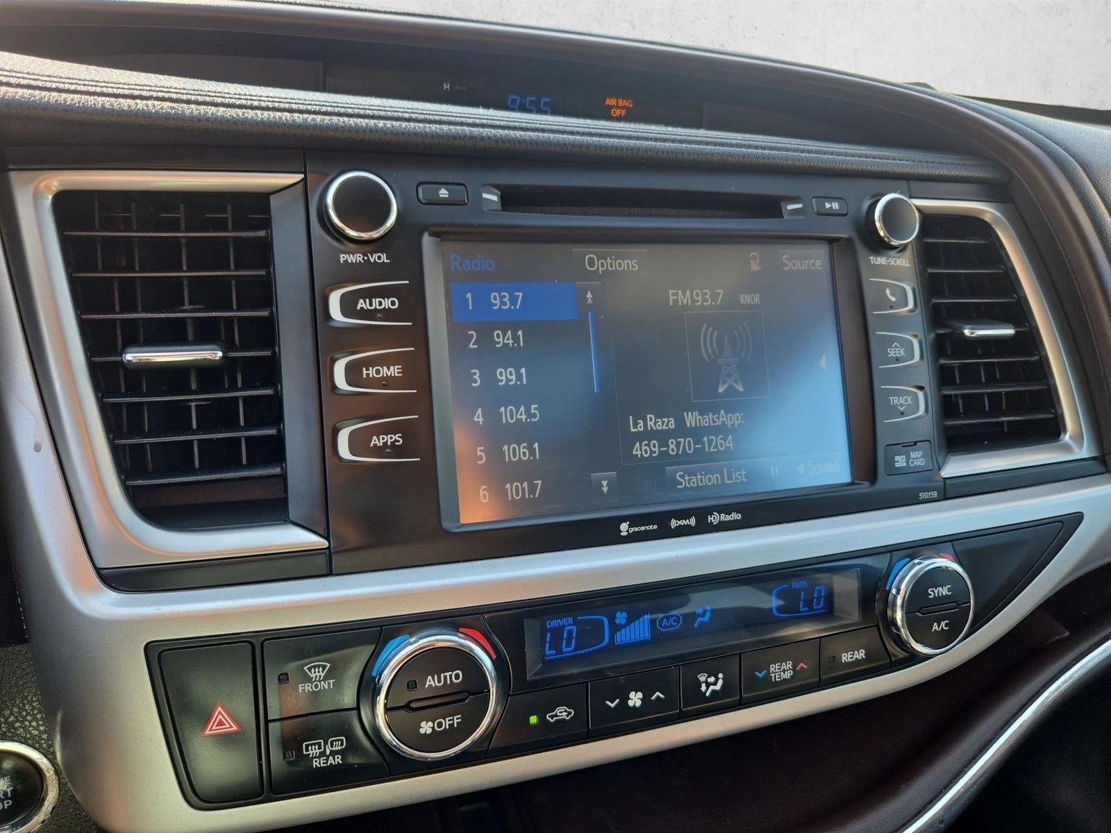 2016 Toyota Highlander XLE V6