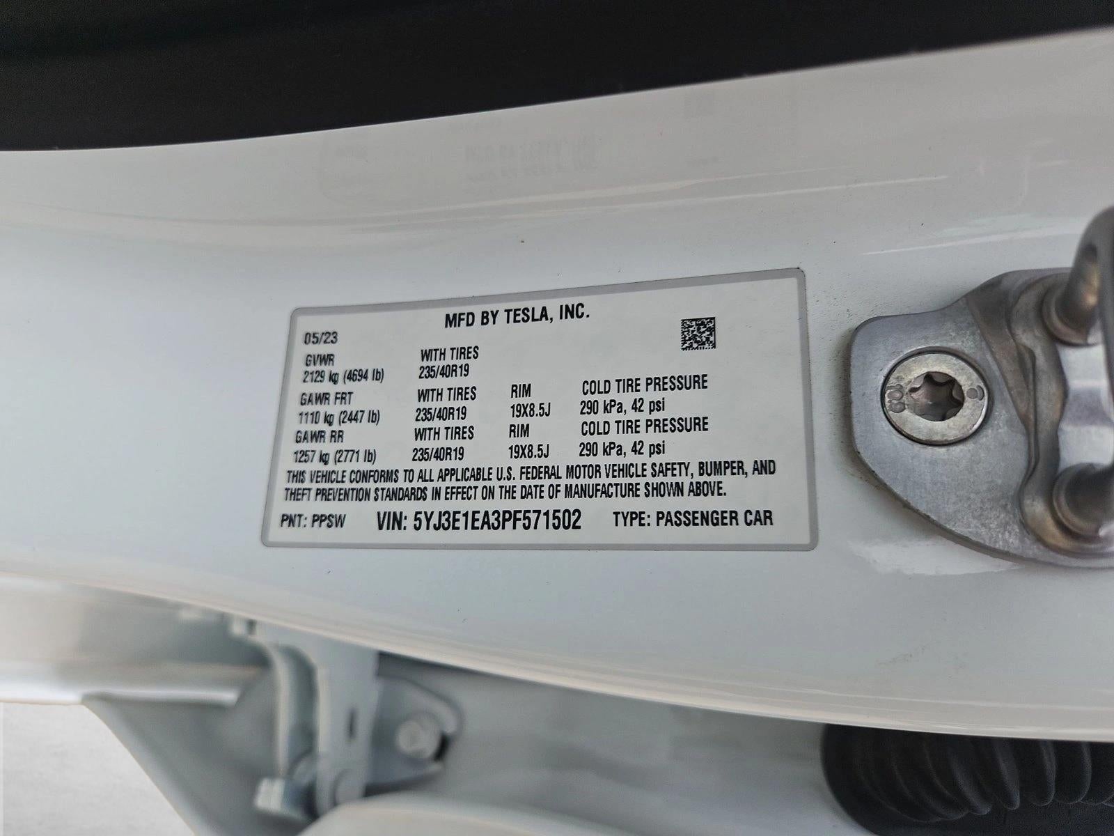 2023 Tesla Model 3 Base