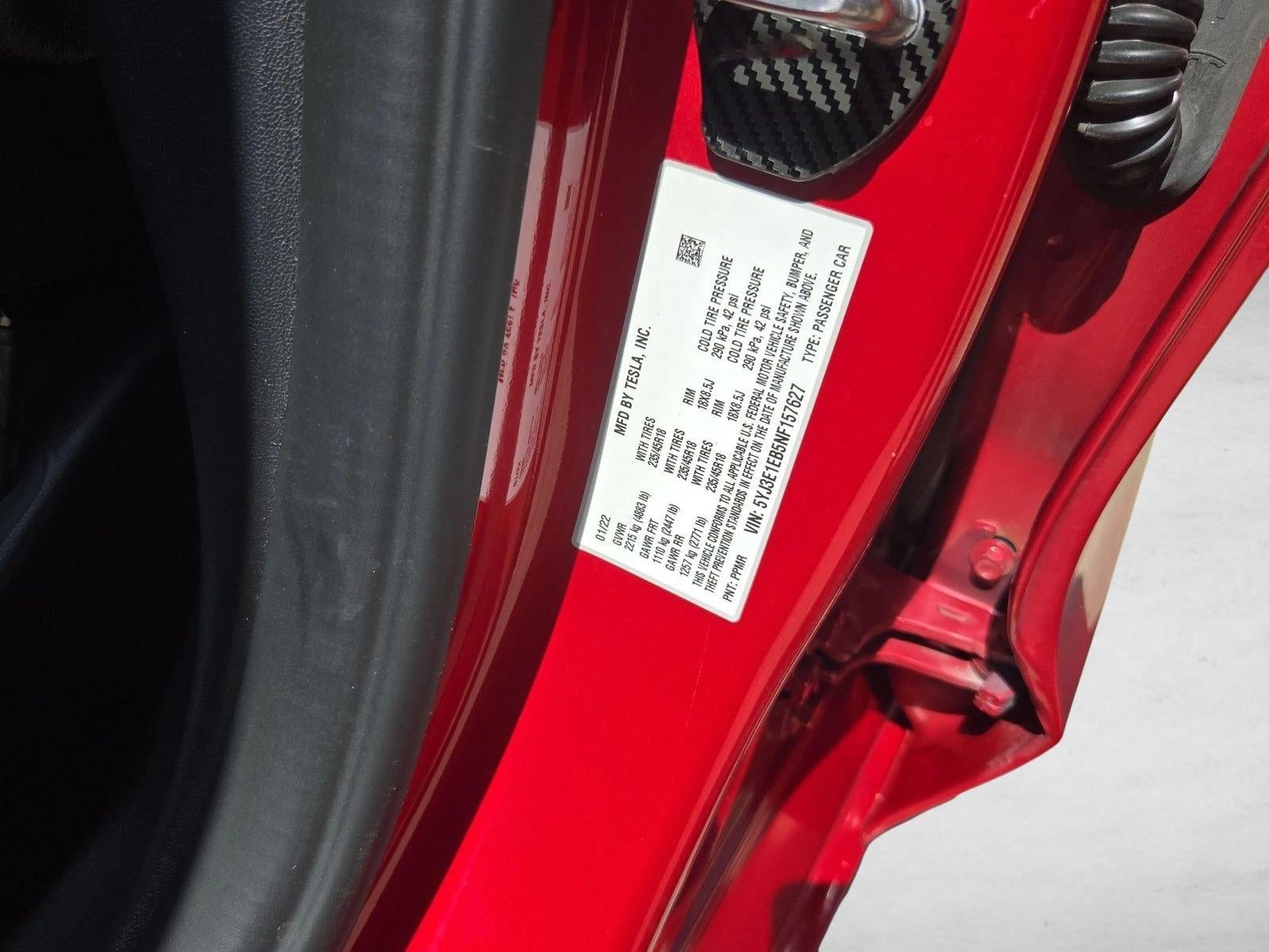 2022 Tesla Model 3 Long Range