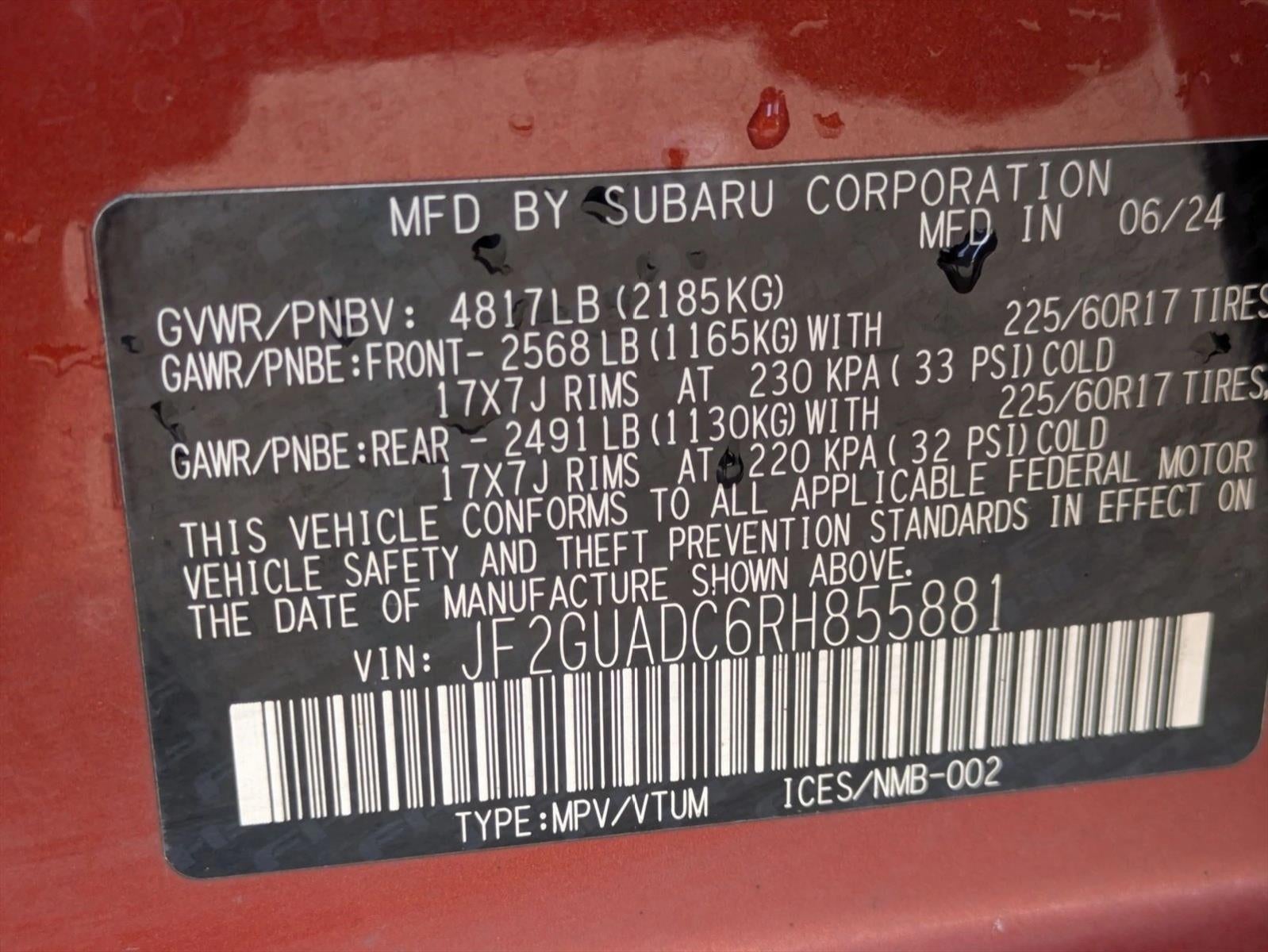 2024 Subaru Crosstrek Premium