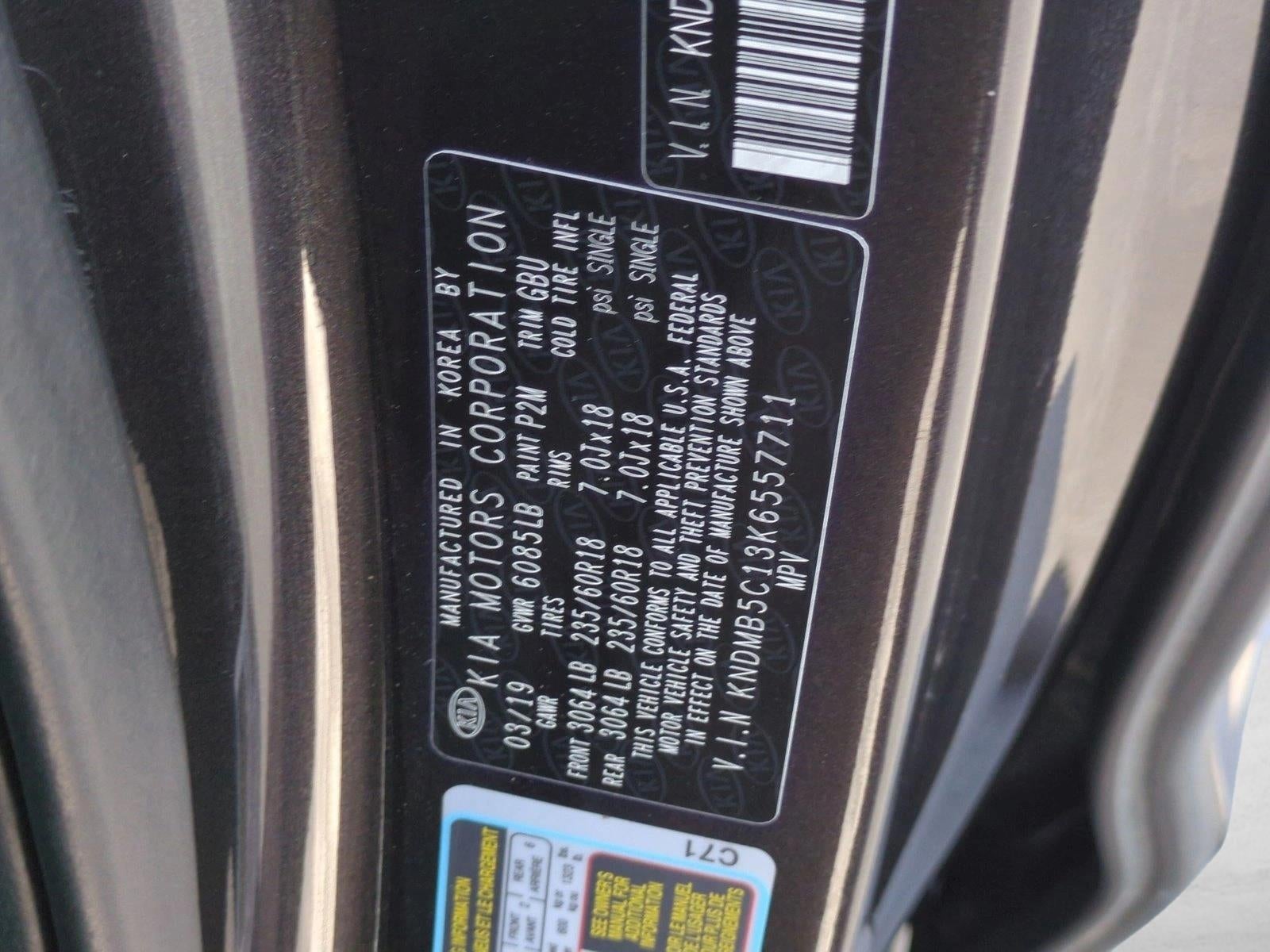 2019 Kia Sedona EX